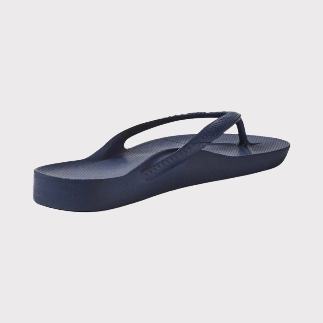 ARCHIES Arch Support Thongs - Navy