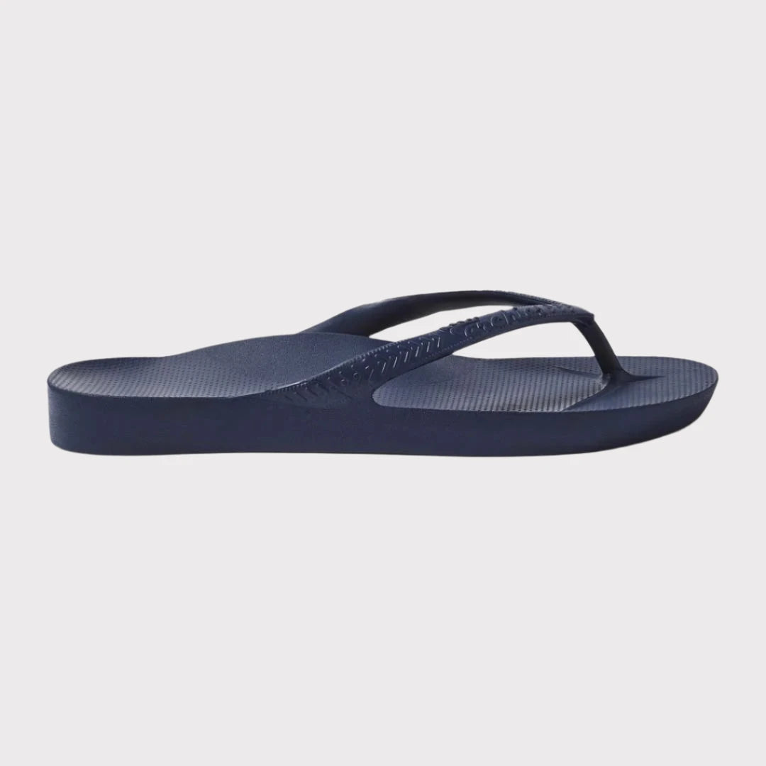 ARCHIES Arch Support Thongs - Navy