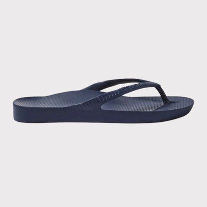 ARCHIES Arch Support Thongs - Navy
