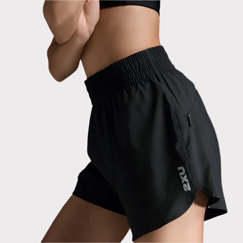 2XU Womens Aero Hi-Rise 4 Inch Shorts