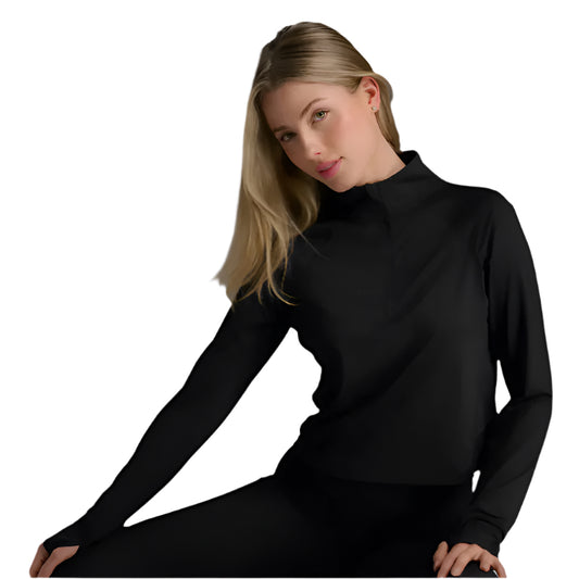 2XU Womens Flex Waffle 1/2 Zip Long Sleeve Top
